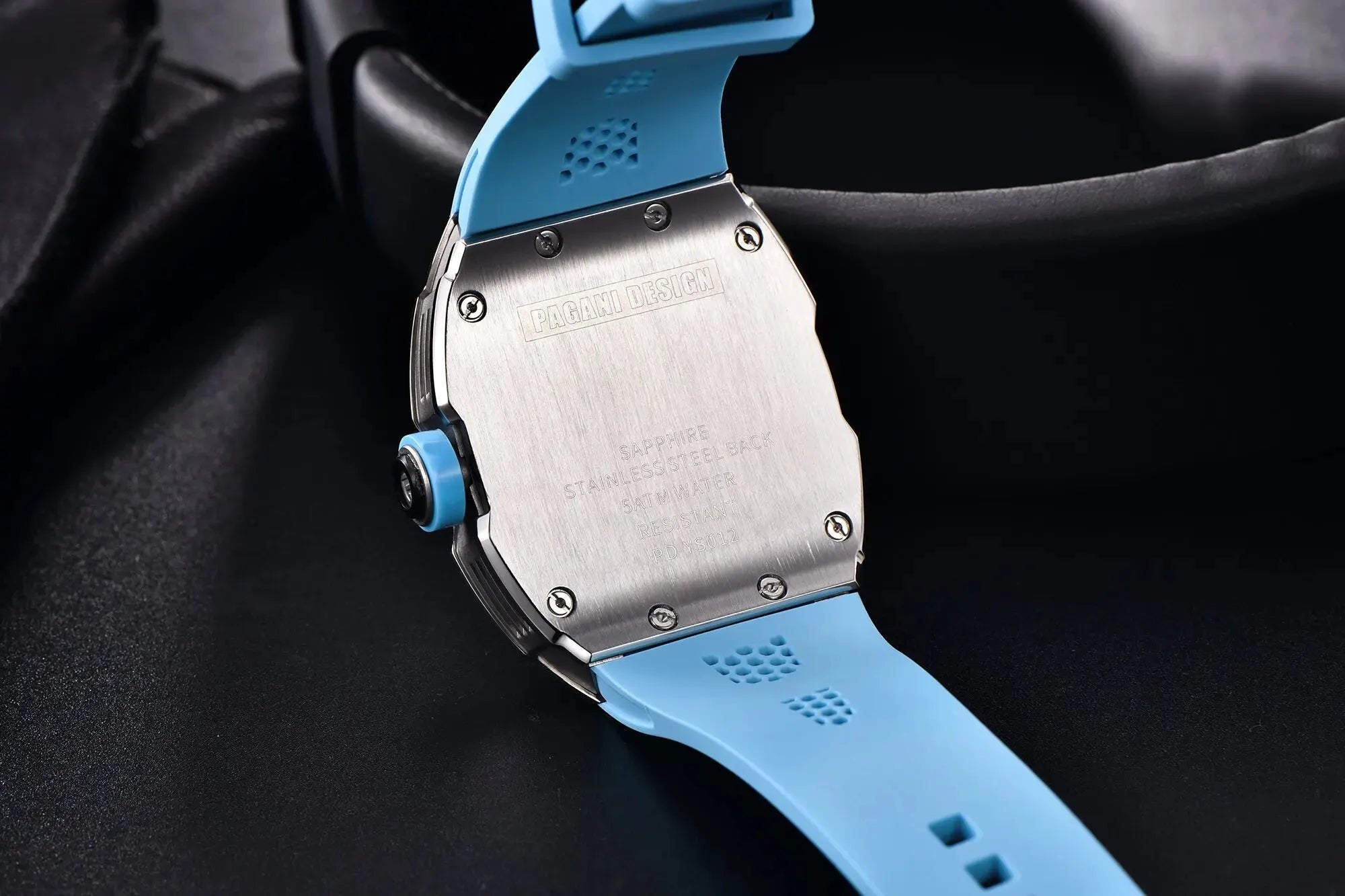 PAGANI DESIGN Luxury Modern Skeleton Quartz Watch for Gentlemen !