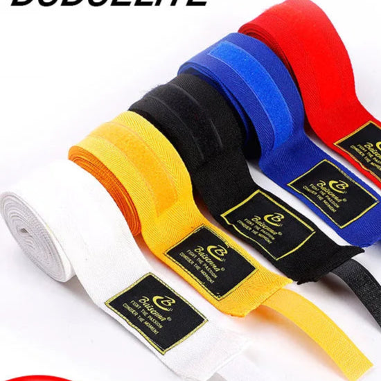 Cotton Boxing Bandage Sports Strap Sanda Kick Boxing MMA Hand Gloves Wraps