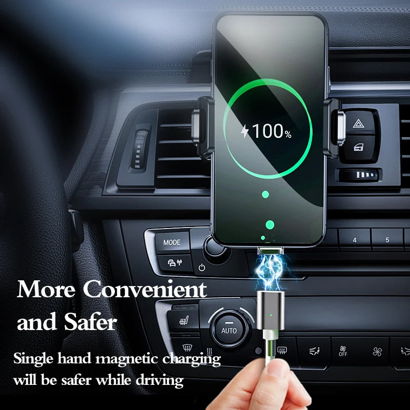 Magic Rope Magnetic Cable Storage Magnet QC3.0 Fast Charging Micro USB