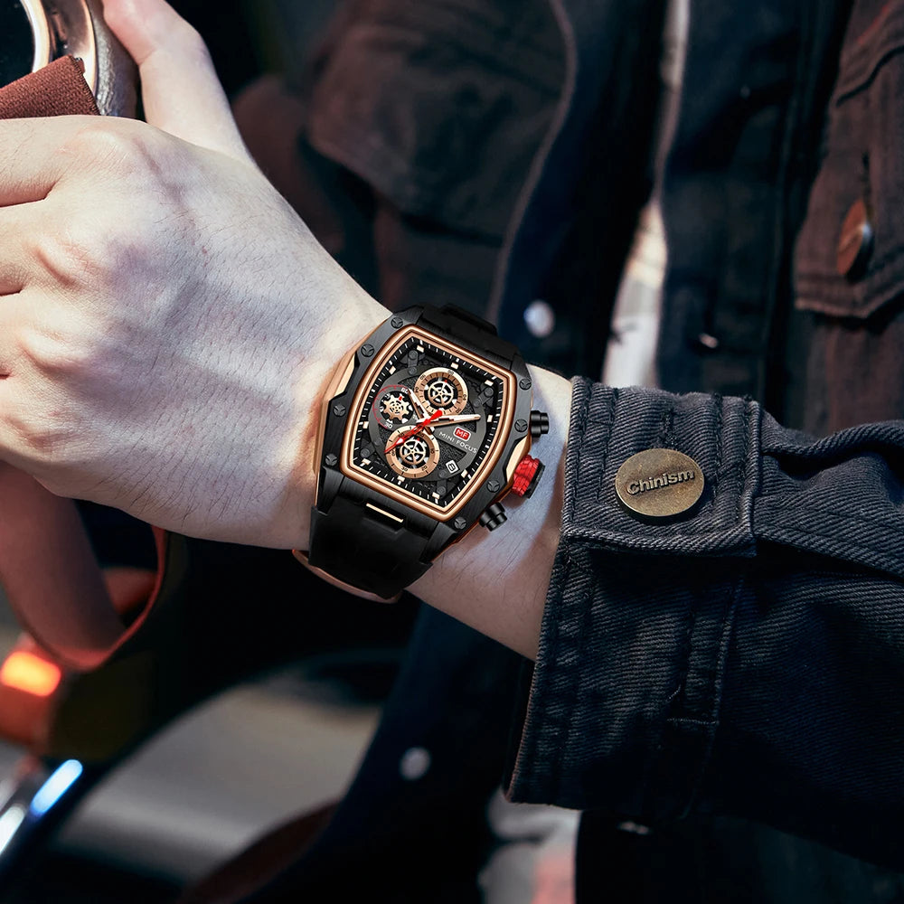 Watches Luxury Sport Quartz Watch for Men Waterproof with Luminous Hands