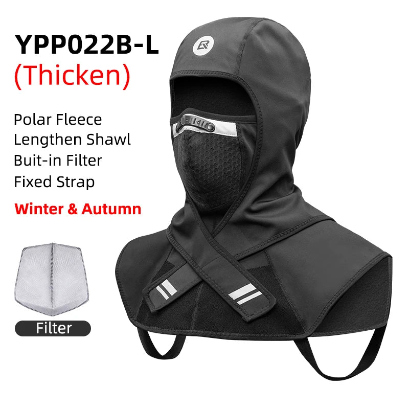 ROCKBROS Motorcycle Scooter Mask Winter Cycling Face Mask MEN