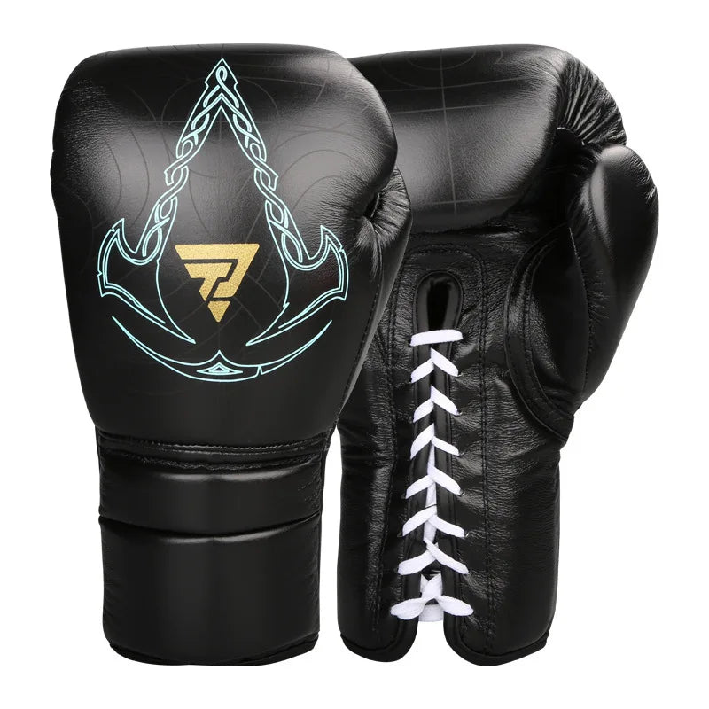 Leather Boxing Gloves for Man professional Trainers & boxers