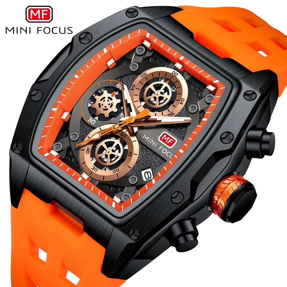 Watches Luxury Sport Quartz Watch for Men Waterproof with Luminous Hands