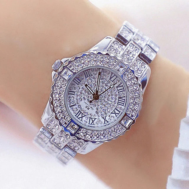 Women Watches Diamond Gold Watch Ladies Wrist Watches Luxury Brand