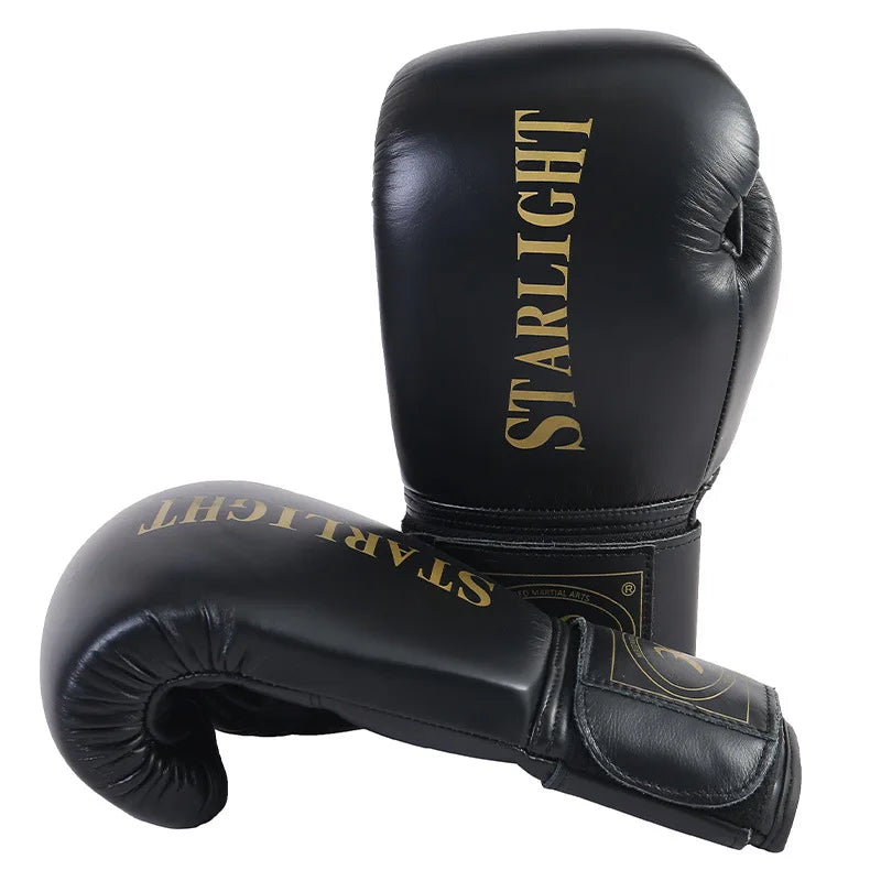 Leather Boxing Gloves for Man professional Trainers & boxers