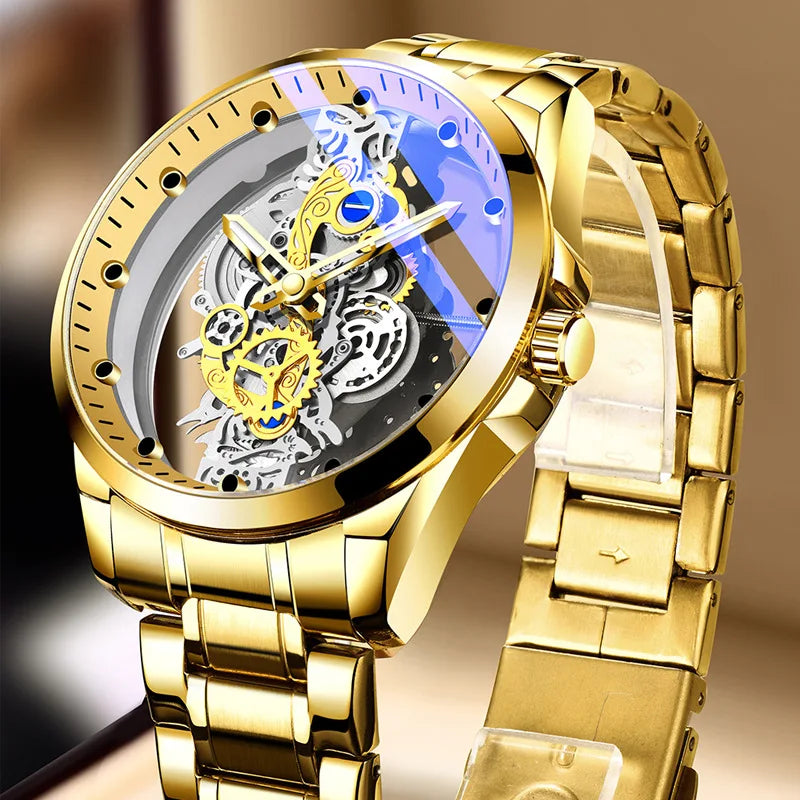 Men's Man Waterproof Luminous Quartz Men Watch Wholesale Wrist Clock