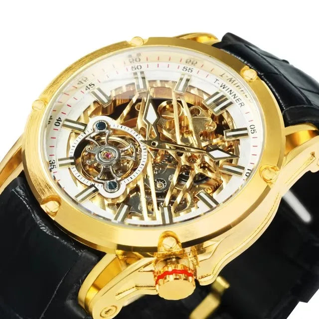 Automatic Movement Mechanical Watches Men Stainless Steel Luxury Sports
