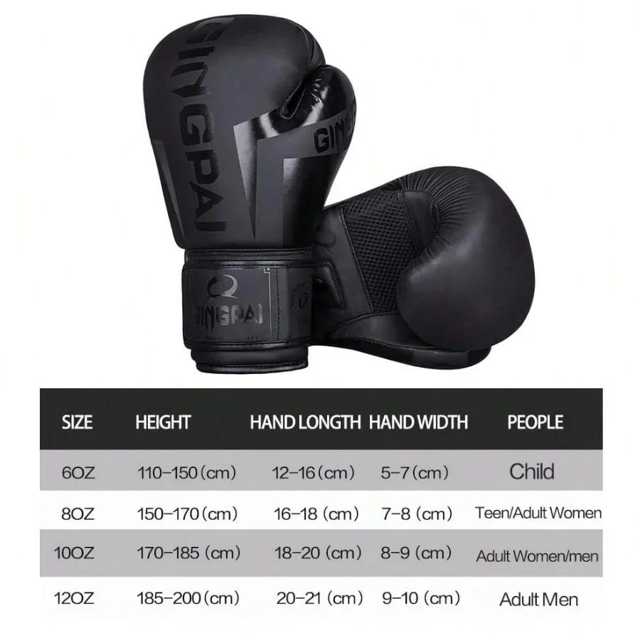 GINGPAI Boxing Gloves Sanda Sparring i MMA Training Mitts