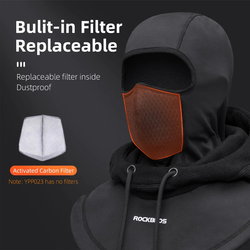 ROCKBROS Motorcycle Scooter Mask Winter Cycling Face Mask MEN