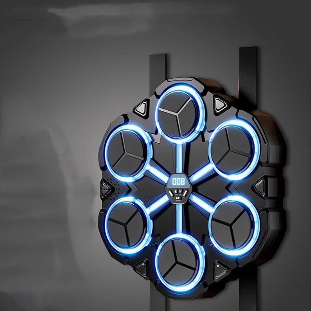 Smart Boxing Machine, Home Music Wall Target Trainer with Gloves