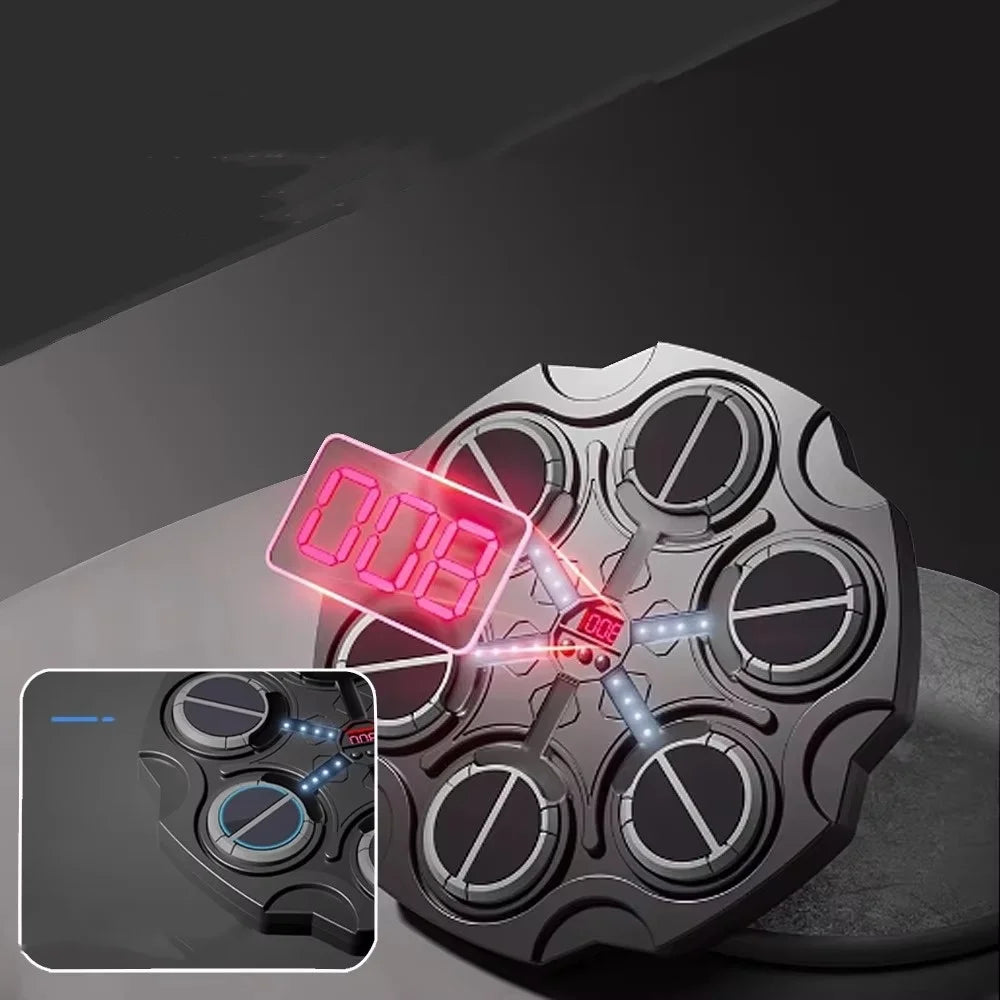 Smart Boxing Machine, Home Music Wall Target Trainer with Gloves