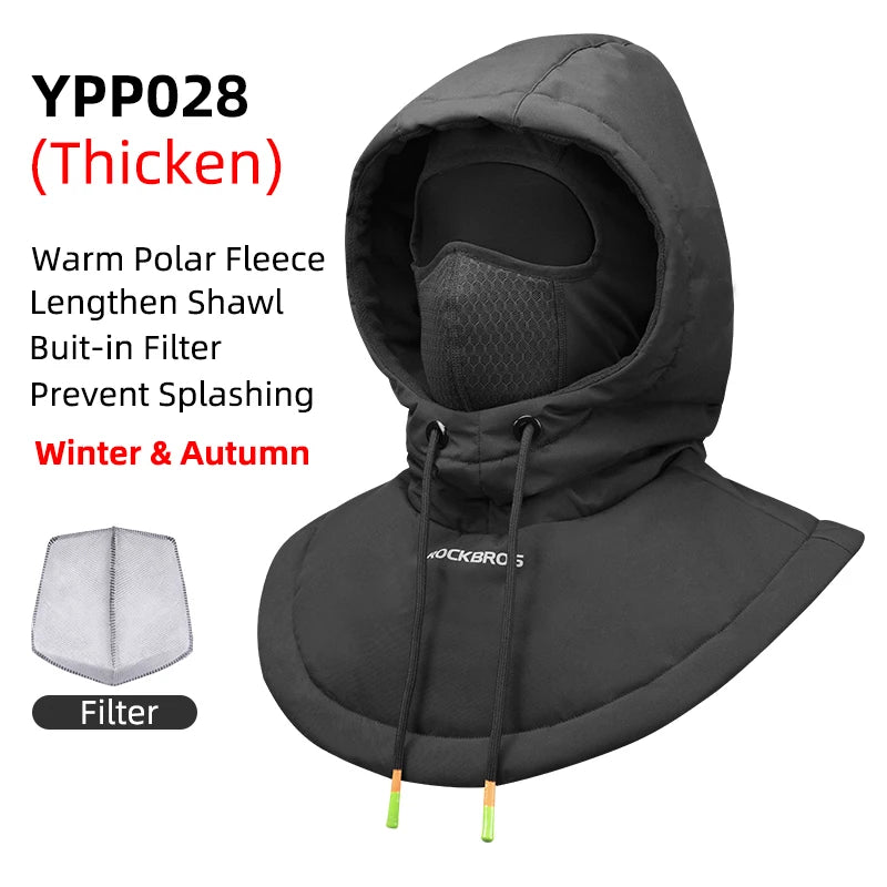 ROCKBROS Motorcycle Scooter Mask Winter Cycling Face Mask MEN