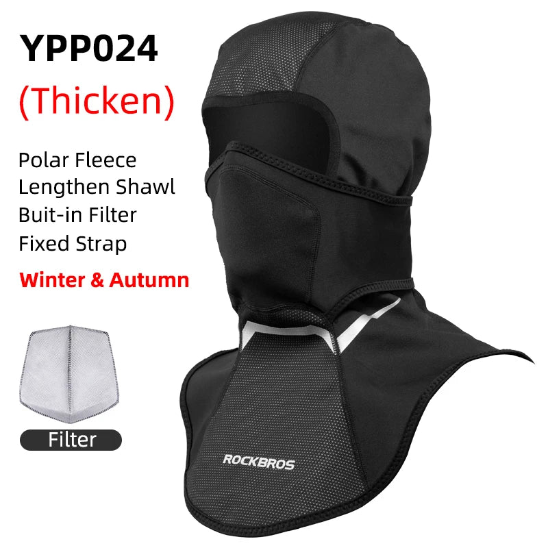ROCKBROS Motorcycle Scooter Mask Winter Cycling Face Mask MEN