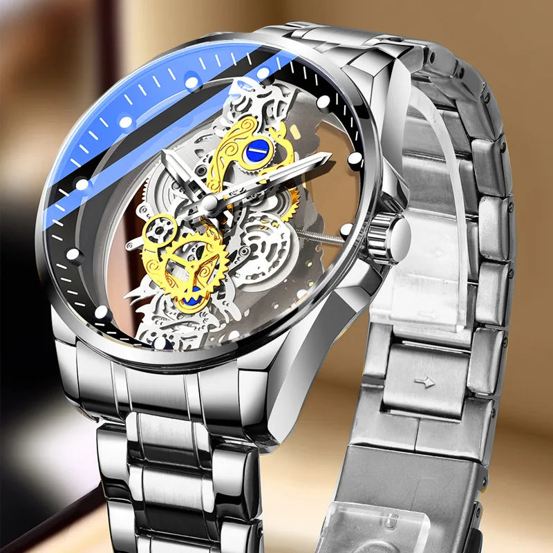Men's Man Waterproof Luminous Quartz Men Watch Wholesale Wrist Clock