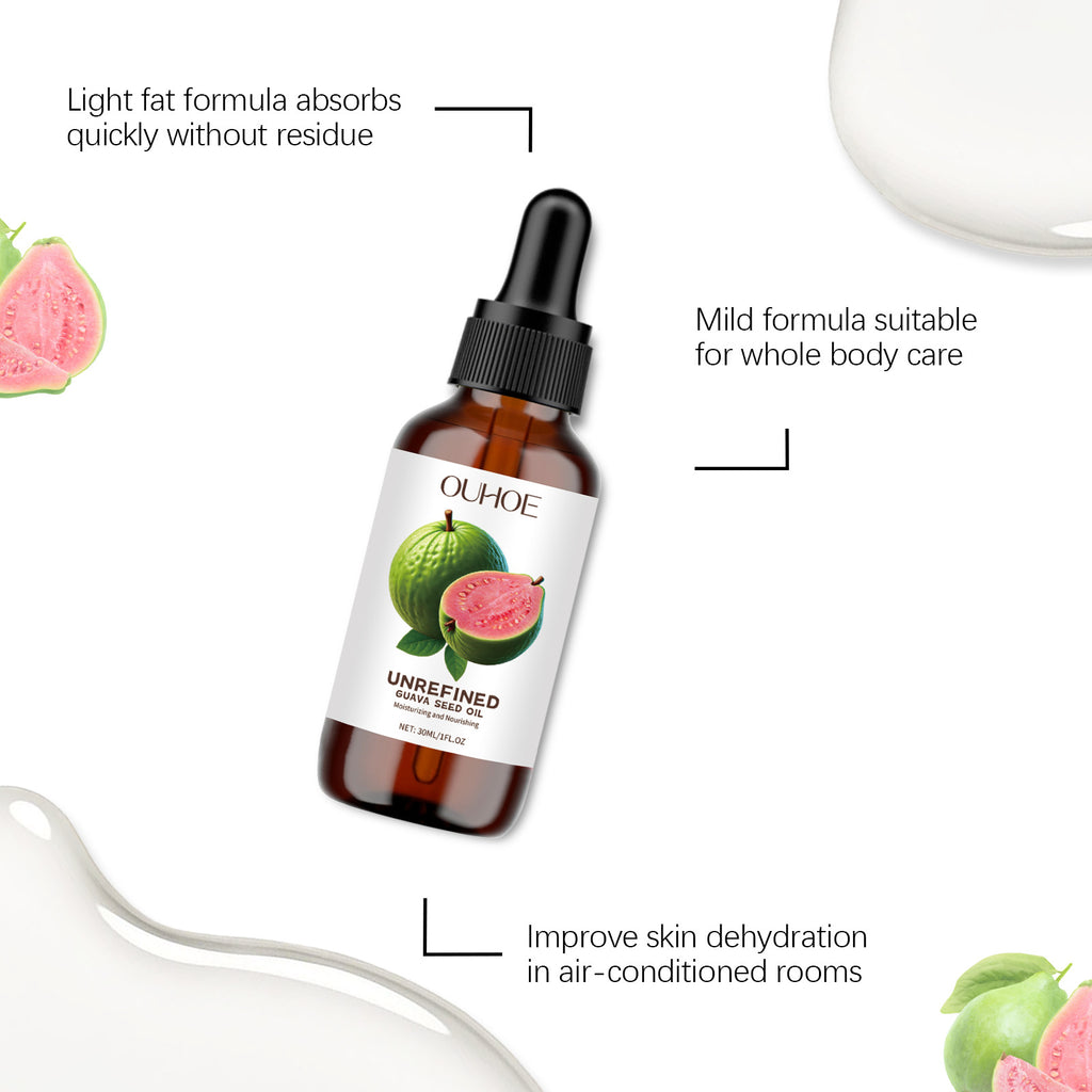 Natural Guava Seed Oil Redness Reducing Pore Minimizer Brighten Moisturizing