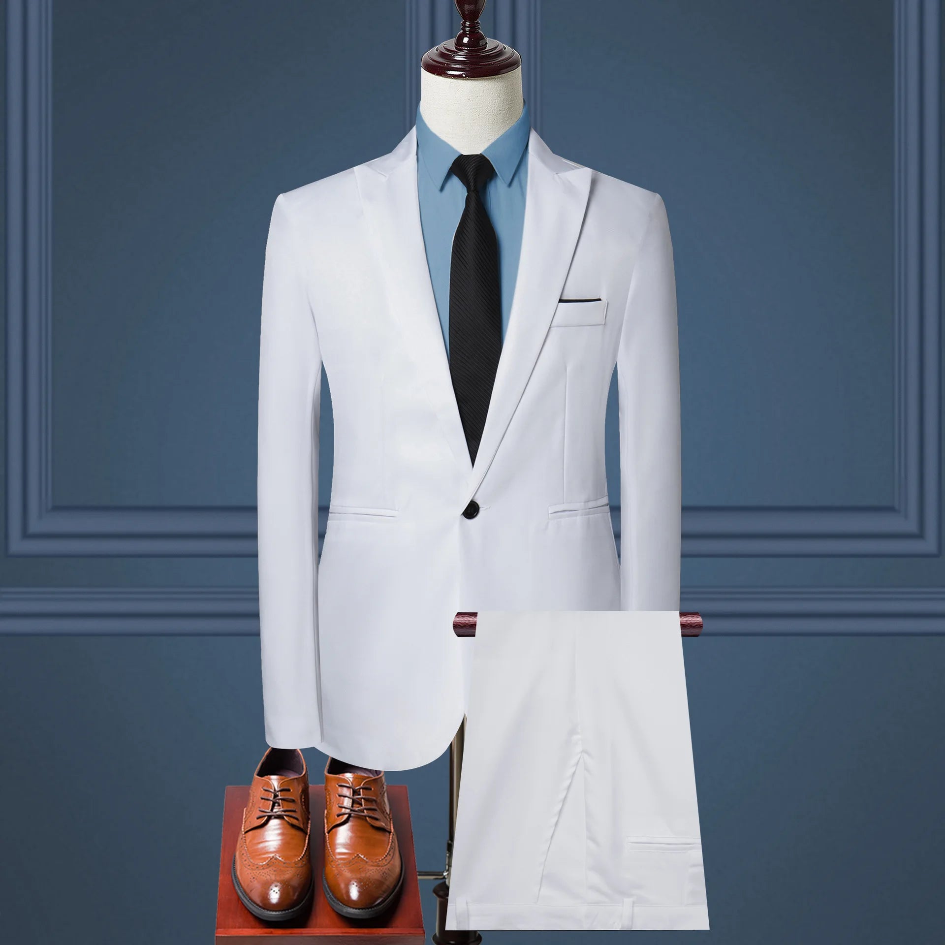 Luxury Men's Suit Business Casual Suit Two-piece