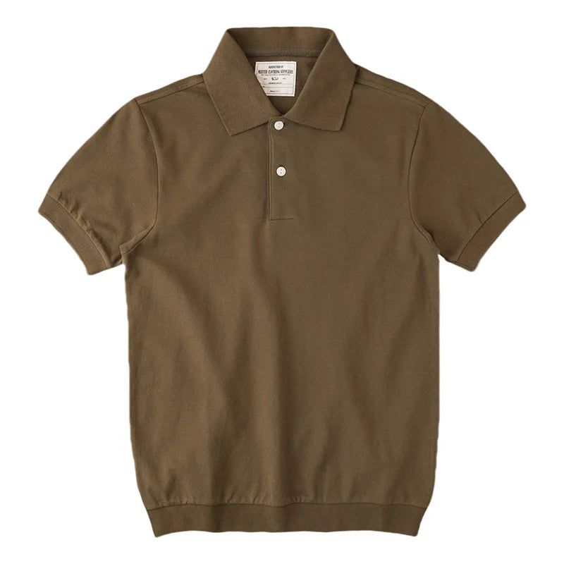 American t-shirt men short-sleeved polo shirt men half-sleeved summer