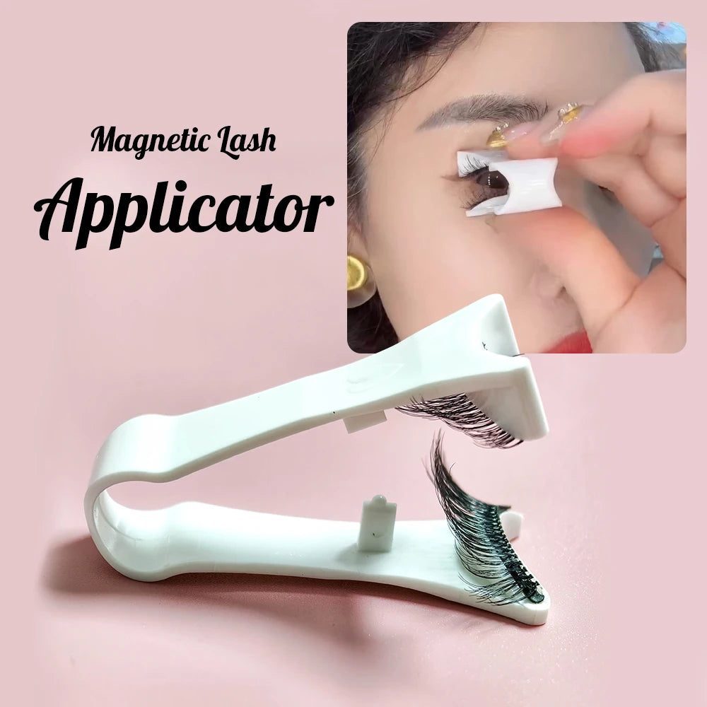 Eyelashes Tweezer Curler Clip Clamp Makeup Tools Professional Magnetic Eyelashes