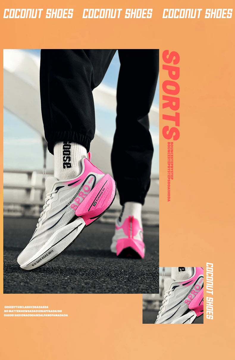 Marathon Air Cushion Men & WOMEN Sports Running Shoes Breathable Lightweight