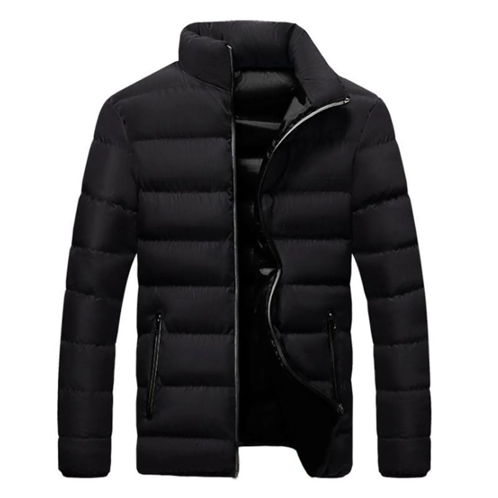 Men's Jacket Stand-Collar Lightweight Outerwear's for Man Comfort Hombre
