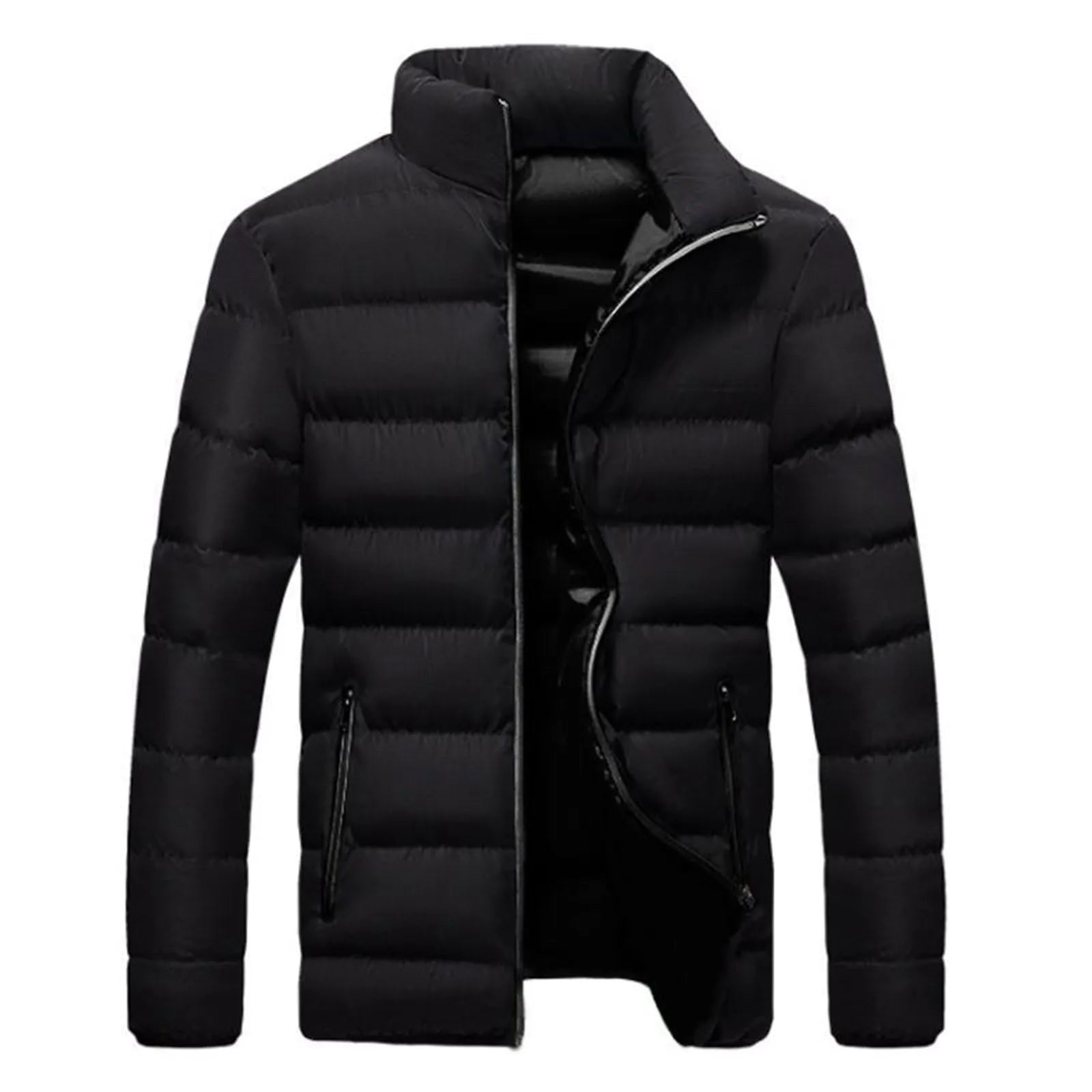 Men's Jacket Stand-Collar Lightweight Outerwear's for Man Comfort Hombre