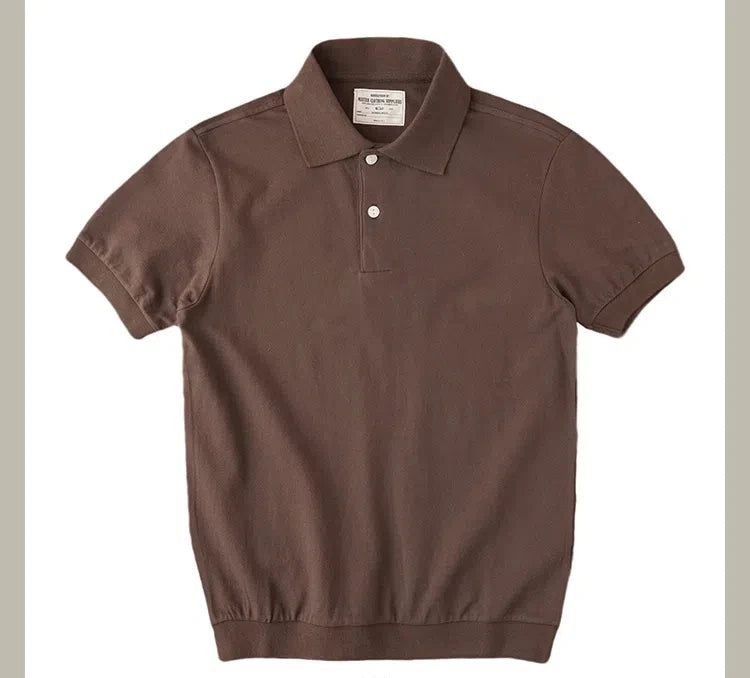 American t-shirt men short-sleeved polo shirt men half-sleeved summer