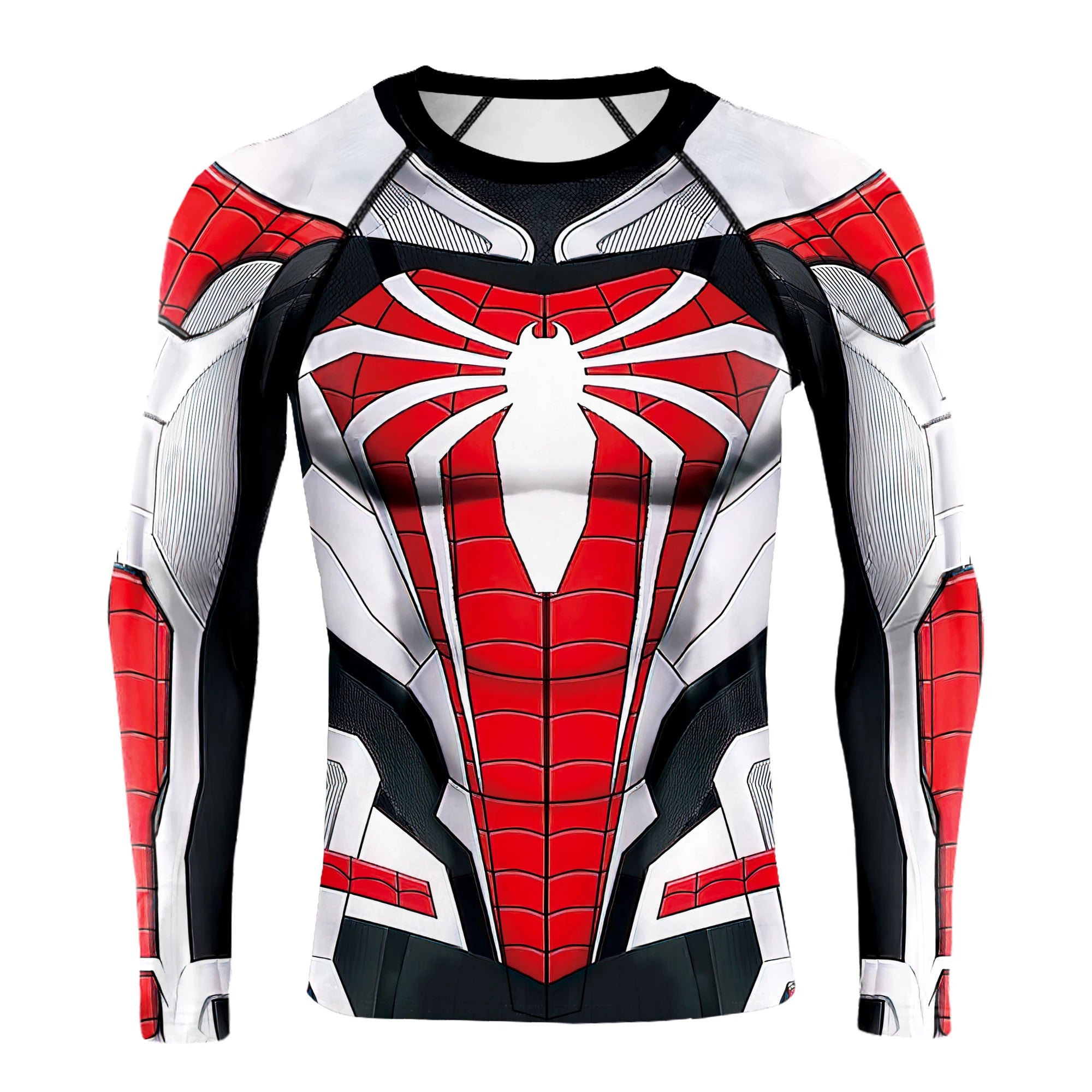 Compression Shirts for Men Long Sleeve of Avengers  Fitness Sportwear