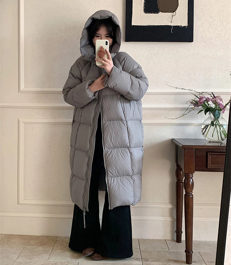 ZAROY Women's Jacket Parkas Winter Cotton-padded Solid Outerwear