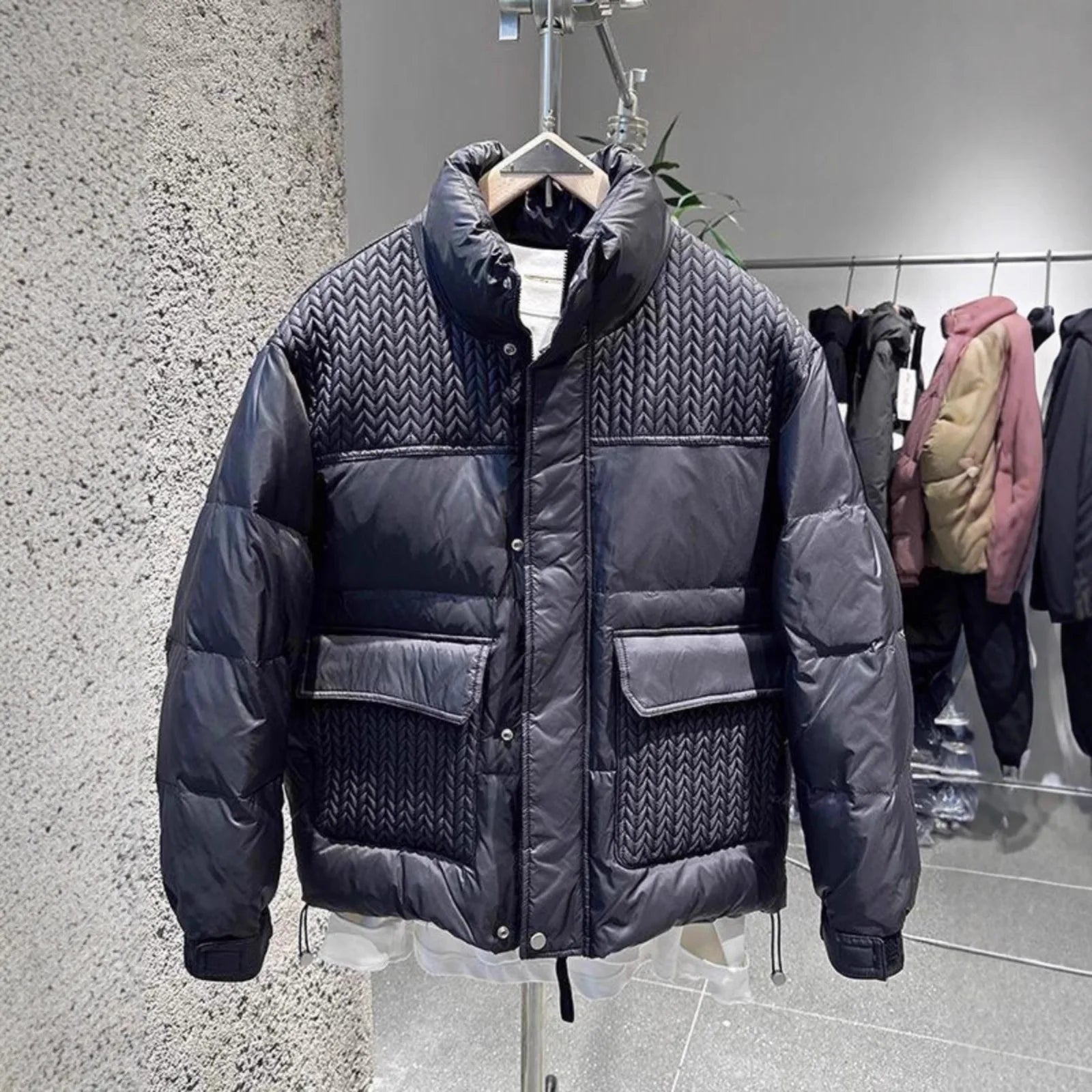 High quality Men's Winter Shiny Down Jackets with a beautiful & great style and design