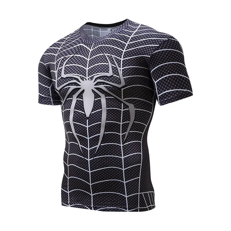 Marvel T Shirt Avengers Sports Fitness