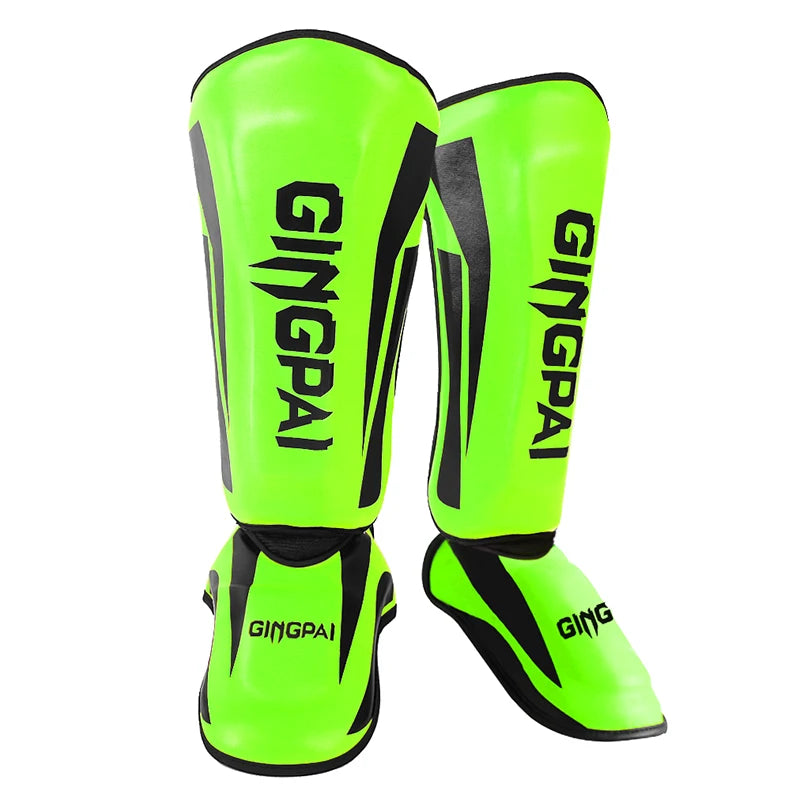 Kickboxing Boxing Shin Guard Pads Muay Thai Martial Arts Leg Protector