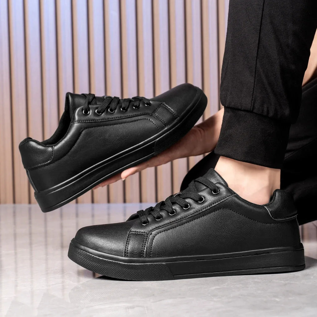 Leather Men Shoes Sneakers Shoe Breathable Leisure Male Sneakers