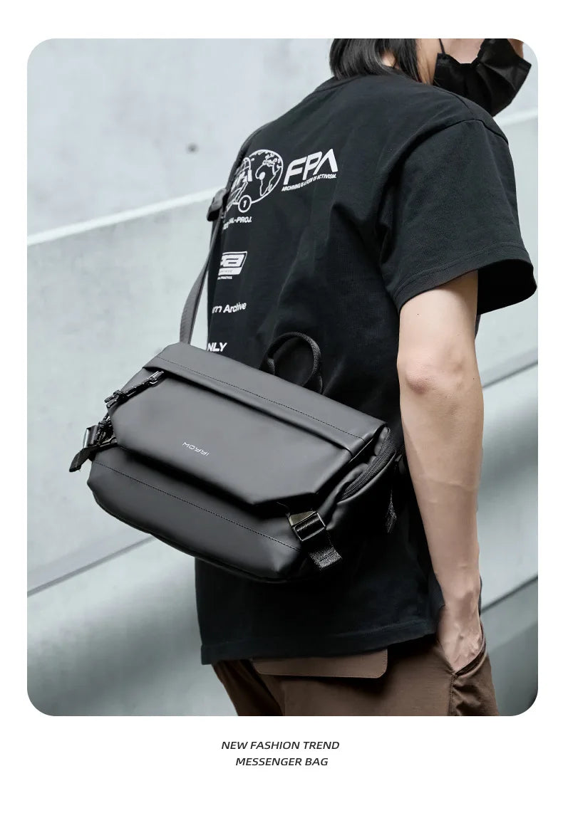 High Street Crossbody Bag Man Outdoor Sport Waterproof Shoulder Bag