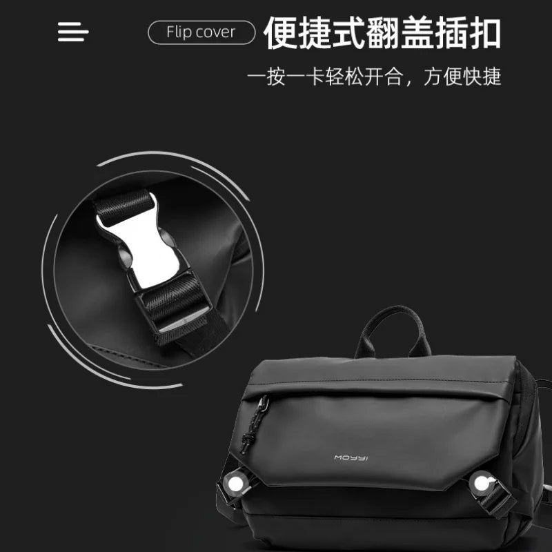 High Street Crossbody Bag Man Outdoor Sport Waterproof Shoulder Bag