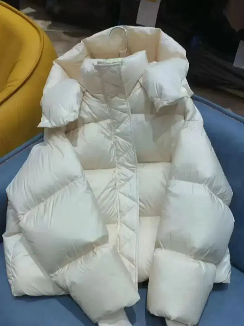 Hooded Cotton Jacket of Women