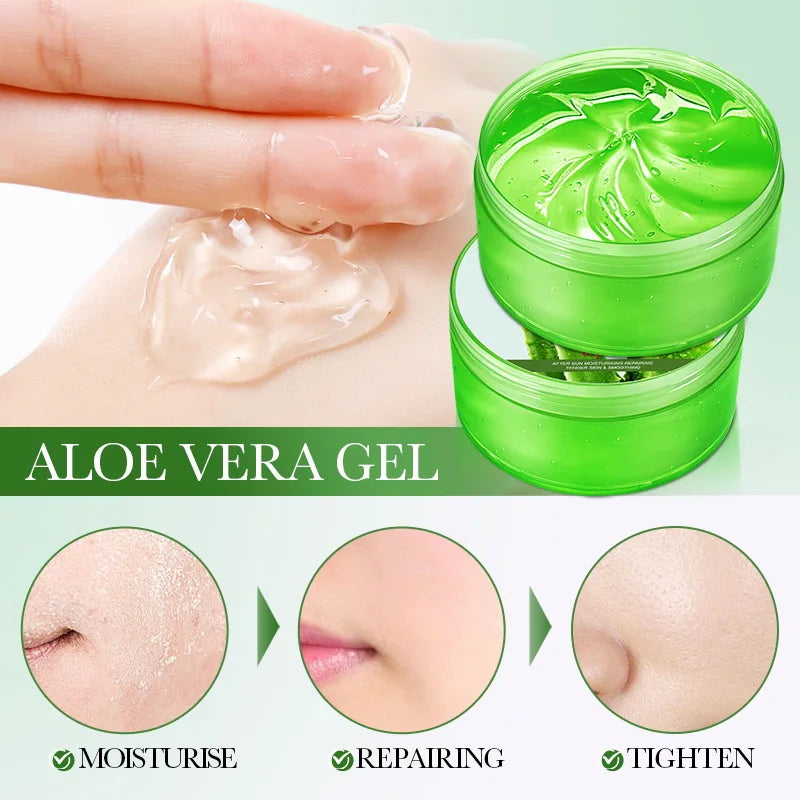 BIOAQUA Moisturizing and Soothing Aloe Vera Gel Creams Skin