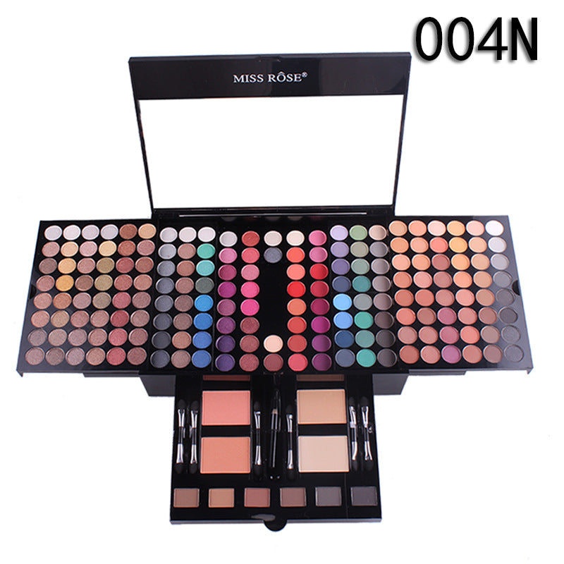 Miss Rose Makeup Case Set Kit-Ultimate Color Combination-Holiday Gift Set