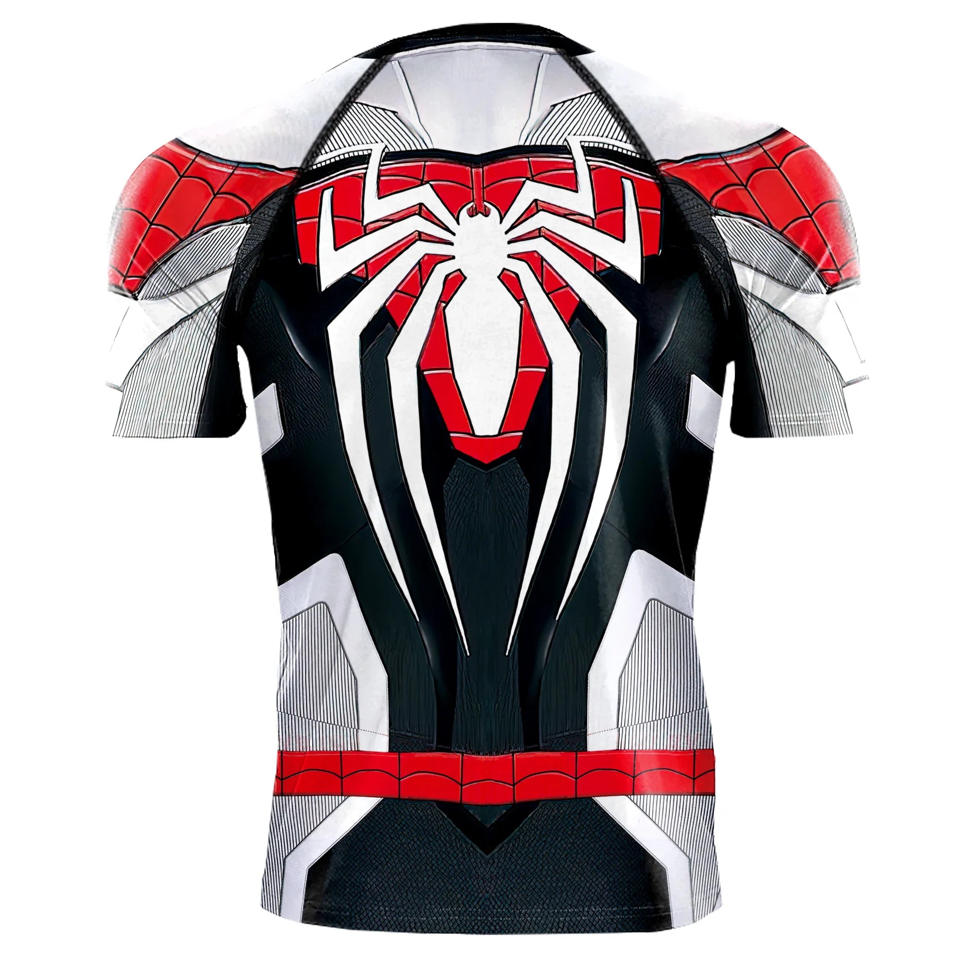 Superhero Mens Compression T Shirt Sport Workout 3D Spider Compression Gym Fitness Top
