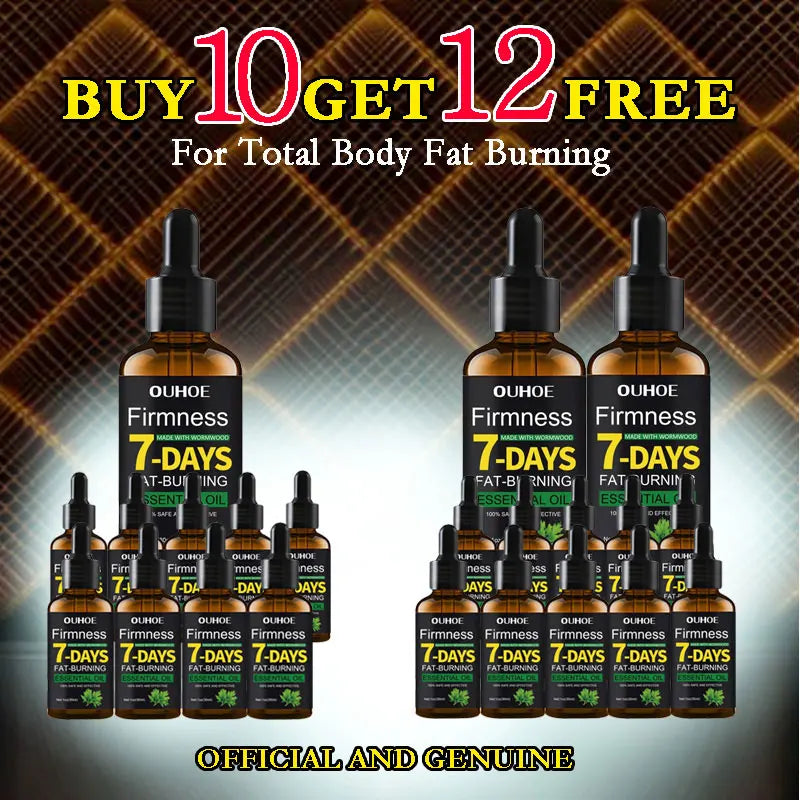 Weight Loss Oil for Fast Burning of Belly Waist Leg Fat - Quick Fat Reduction Solution