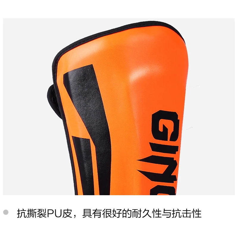 Kickboxing Boxing Shin Guard Pads Muay Thai Martial Arts Leg Protector