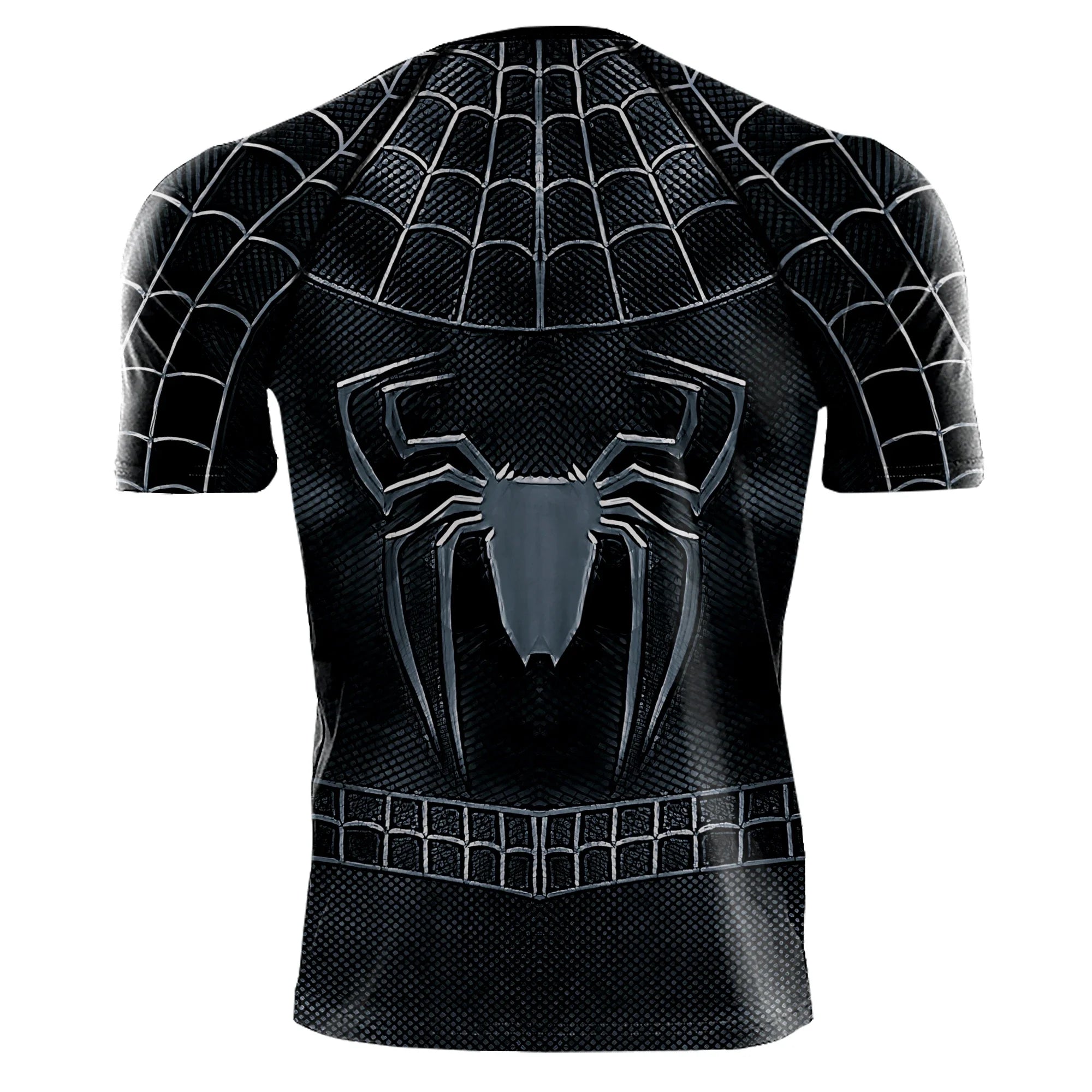 Superhero Mens Compression T Shirt Sport Workout 3D Spider Compression Gym Fitness Top
