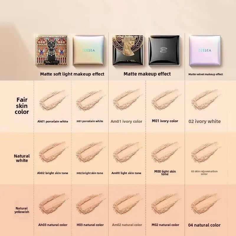 ZEESEA Pressed Mineral Makeup Natural Powder Foundation
