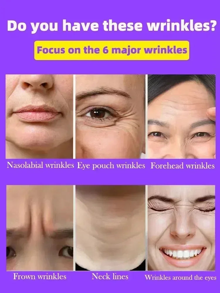 Anti Aging Facial Retinol Serum Improve Skin Elasticity Fade Fine Lines Firming