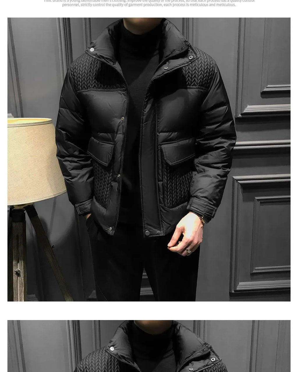 High quality Men's Winter Shiny Down Jackets with a beautiful & great style and design
