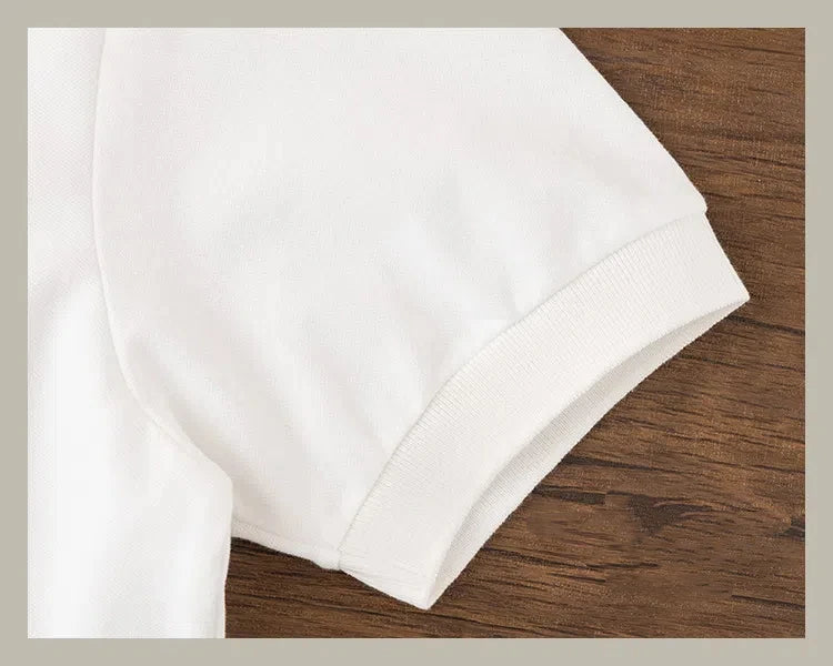 American t-shirt men short-sleeved polo shirt men half-sleeved summer