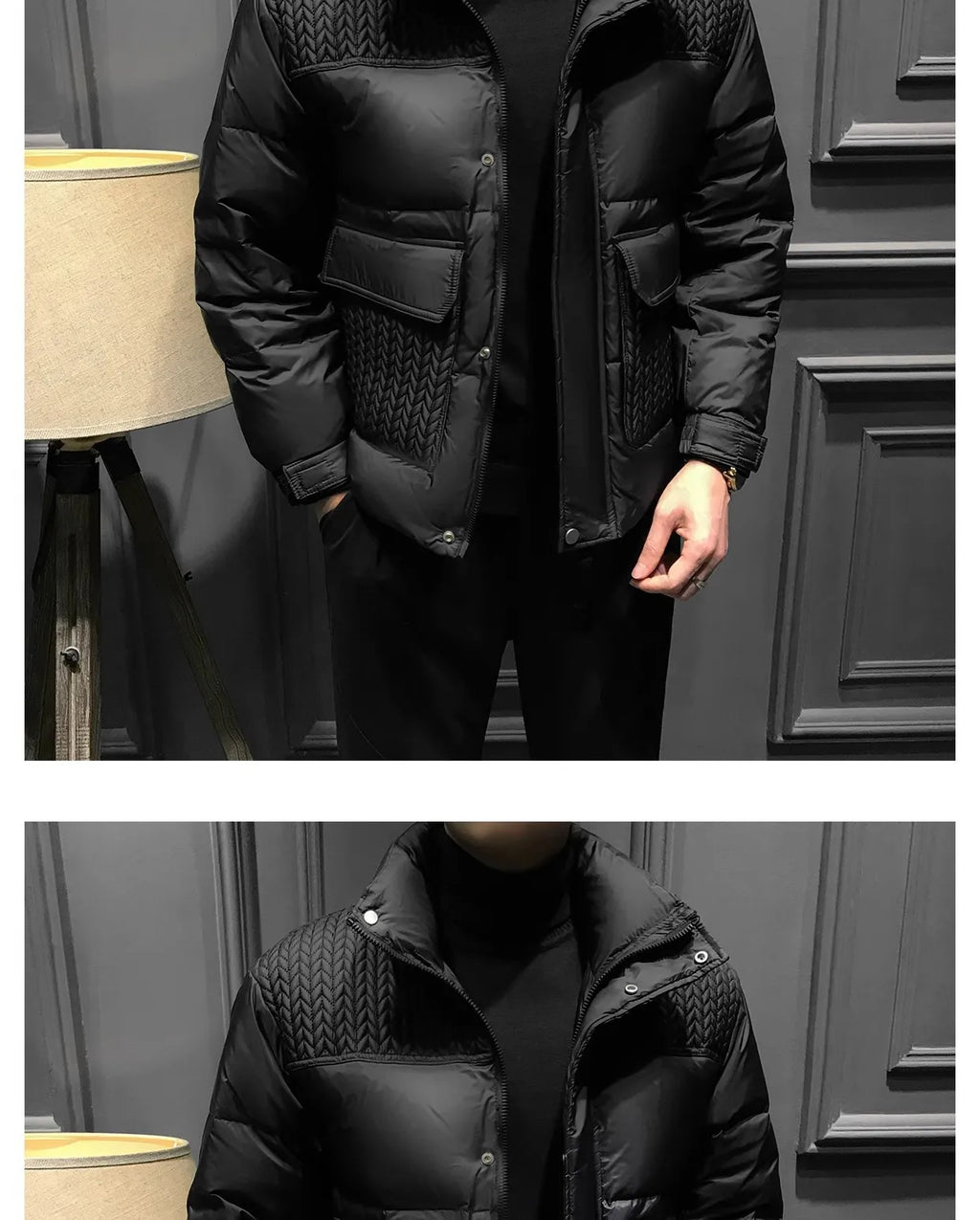 High quality Men's Winter Shiny Down Jackets with a beautiful & great style and design