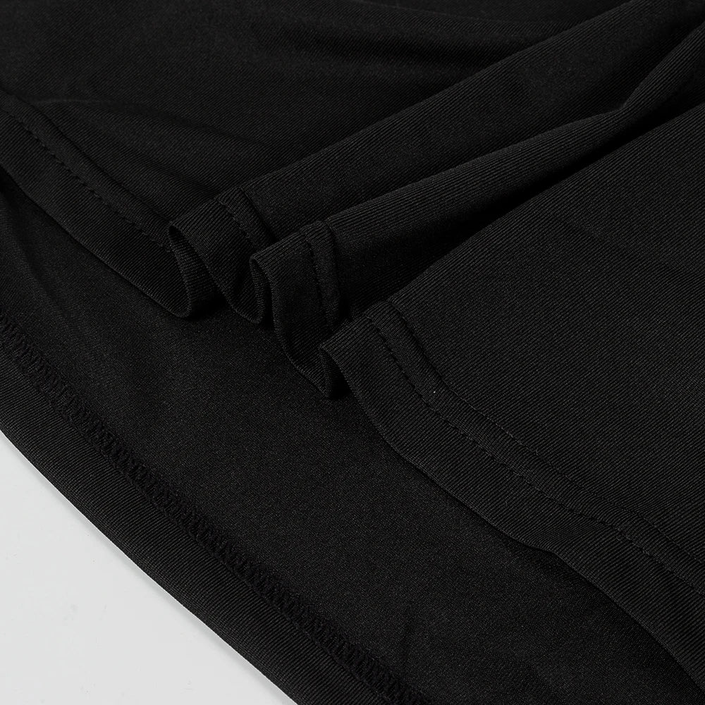 Men's Workout Compression Shirt Quick Dry Running T-shirt Turtleneck Long Sleeve