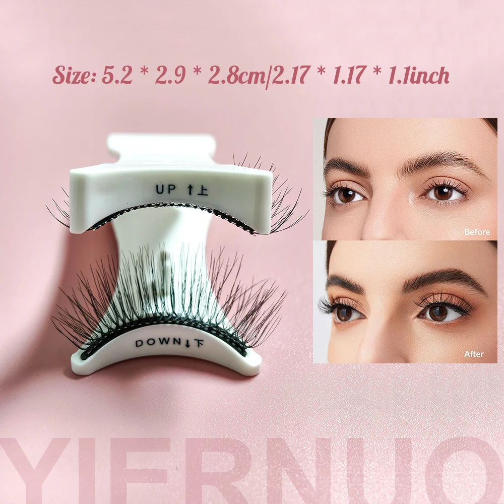Eyelashes Tweezer Curler Clip Clamp Makeup Tools Professional Magnetic Eyelashes