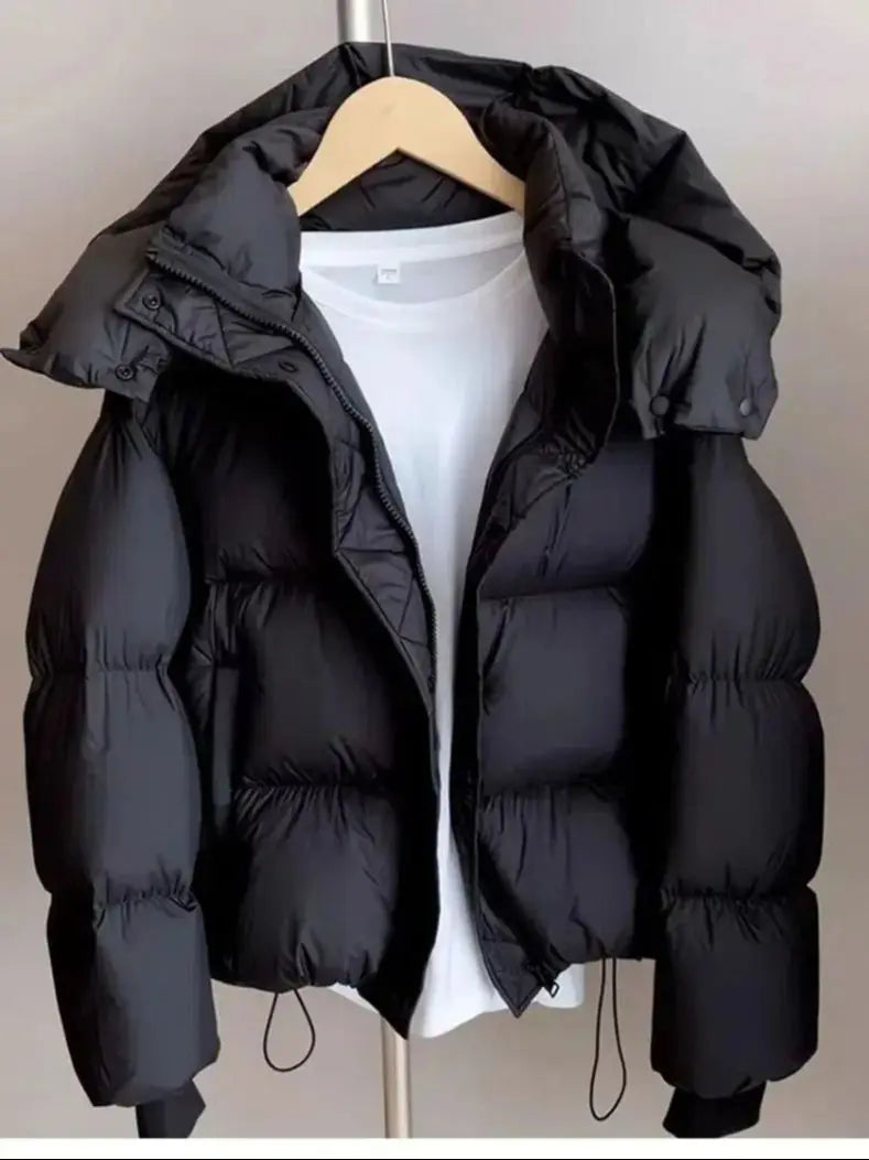 Hooded Cotton Jacket of Women