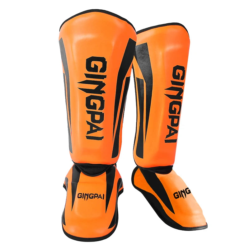 Kickboxing Boxing Shin Guard Pads Muay Thai Martial Arts Leg Protector